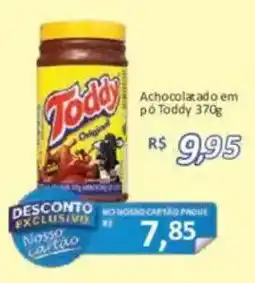 Supermercados Savegnago Achocolatado em pó toddy oferta