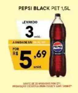 Supermercados Savegnago pepsi black pet oferta