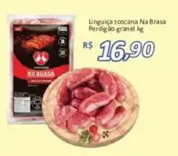 Supermercados Savegnago Linguiça toscana na brasa oferta