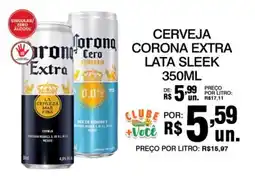 Supermercados Alvorada Cerveja corona extra lata sleek oferta