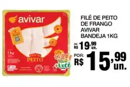 Supermercados Alvorada Filé de peito de frango oferta
