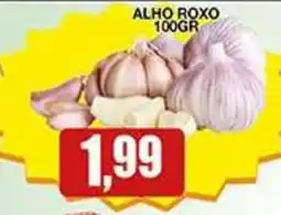 Supermercados Paraná Alho roxo oferta