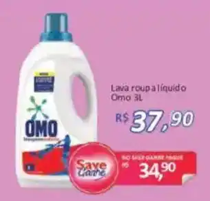 Supermercados Savegnago Lava roupa líquido Omo 3l oferta