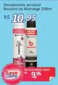 Desodorante aerossol bozzano ou monange