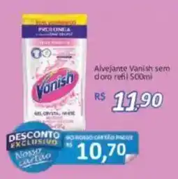 Supermercados Savegnago Alvejante vanish sem doro refil oferta