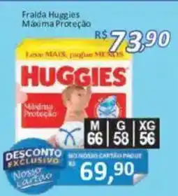 Supermercados Savegnago Fralda huggies máxima proteção oferta
