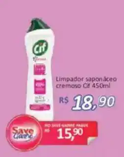 Limpador saponáceo cremoso Cif