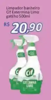 Supermercados Savegnago Limpador banheiro Cif Extermina Limão oferta