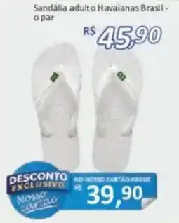 Supermercados Savegnago Sandália adulto Havaianas Brasil oferta