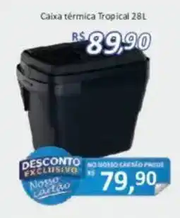 Supermercados Savegnago Caixa térmica tropical 28l oferta