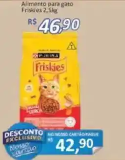Supermercados Savegnago Alimento para gato Friskies 2,5kg oferta