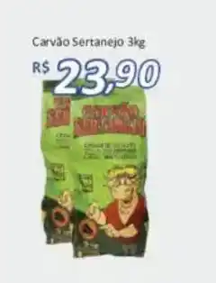 Supermercados Savegnago Carvão sertanejo oferta
