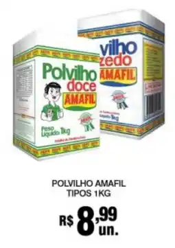 Supermercados Alvorada Polvilho amafil tipos 1kg oferta