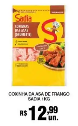 Supermercados Alvorada Coxinha da asa de frango oferta