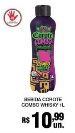 Supermercados Alvorada Bebida corote combo whisky oferta