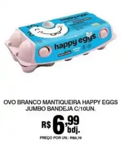 Supermercados Alvorada ovo branco mantiqueira happy eggs oferta