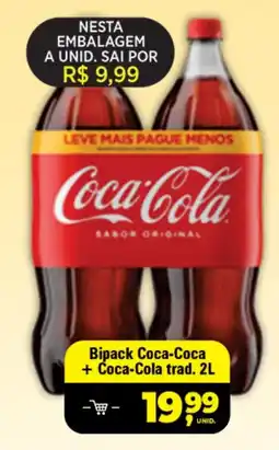 Safra Supermercados Bipack coca-coca + coca-cola trad. oferta