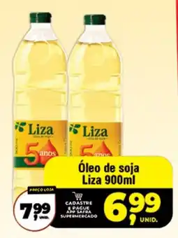 Safra Supermercados Óleo de soja liza oferta