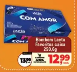 Safra Supermercados Bom bom lacta favoritos caixa oferta