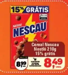 Safra Supermercados Cereal Nescau Nestlé oferta