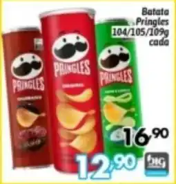 Supermercados Big Compra Batata pringles oferta