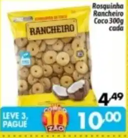 Supermercados Big Compra Rosquinha Rancheiro Coco oferta