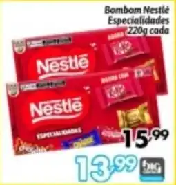 Supermercados Big Compra Bom bom nestlé especialidades oferta