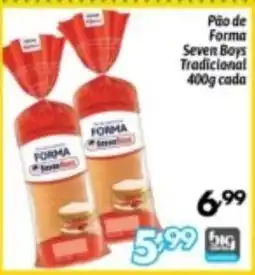 Supermercados Big Compra Pão de Forma Seven Boys Tradicional oferta