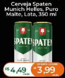 Supermercados Bretas Cerveja Spaten Munich Helles, Puro Malte oferta