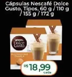 Supermercados Bretas Cápsulas nescafé dolce gusto oferta