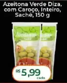 Supermercados Bretas Azeitona verde diza, com caroço, inteiro oferta