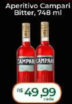 Supermercados Bretas Aperitivo Campari Bitter oferta