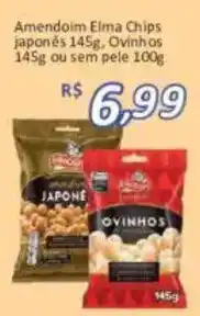 Supermercados Savegnago Amendoim elma chips japonês ou ovinhos oferta
