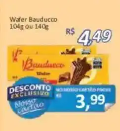 Supermercados Savegnago Wafer Bauducco oferta