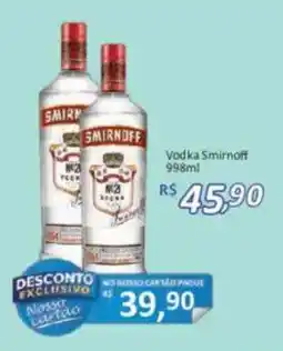 Supermercados Savegnago Vodka smirnoff oferta