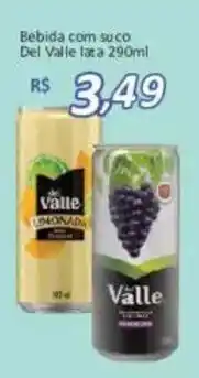 Supermercados Savegnago Bebida com suco Del Valle lata 290ml oferta