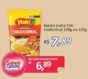 Supermercados Savegnago Batata palha yoki tradicional oferta