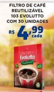 Bahamas Mix Filtro de café reutilizável 103 evolutto oferta