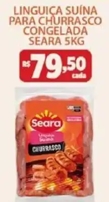 Linguiça suína para churrasco