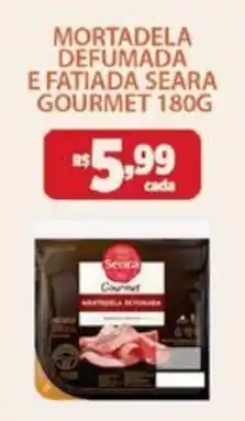 Bahamas Mix mortadela defumada e fatiada seara gourmet oferta