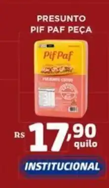 Bahamas Mix Presunto pif paf peça oferta