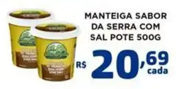 Bahamas Mix Manteiga sabor da serra com sal oferta