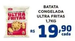 Bahamas Mix batata congelada ultra fritas oferta