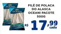 Bahamas Mix Filé de polaca do alasca oceani pacote oferta