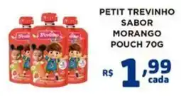 Bahamas Mix petit trevinho sabor morango pouch oferta