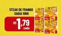 Bahamas Mix steak de frango sadia 100g oferta
