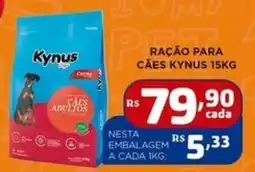 Bahamas Mix Ração para cães kynus oferta