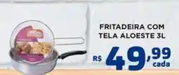 Bahamas Mix Fritadeira com tela aloeeste 3l oferta