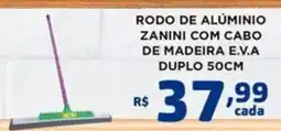 Bahamas Mix rodo de alumínio zanini com cabo de madeira e.v.a duplo 50cm oferta