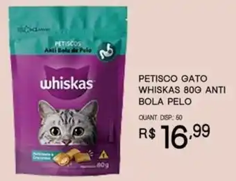 Petisco Gato Whiskas Anti Bola Pelo